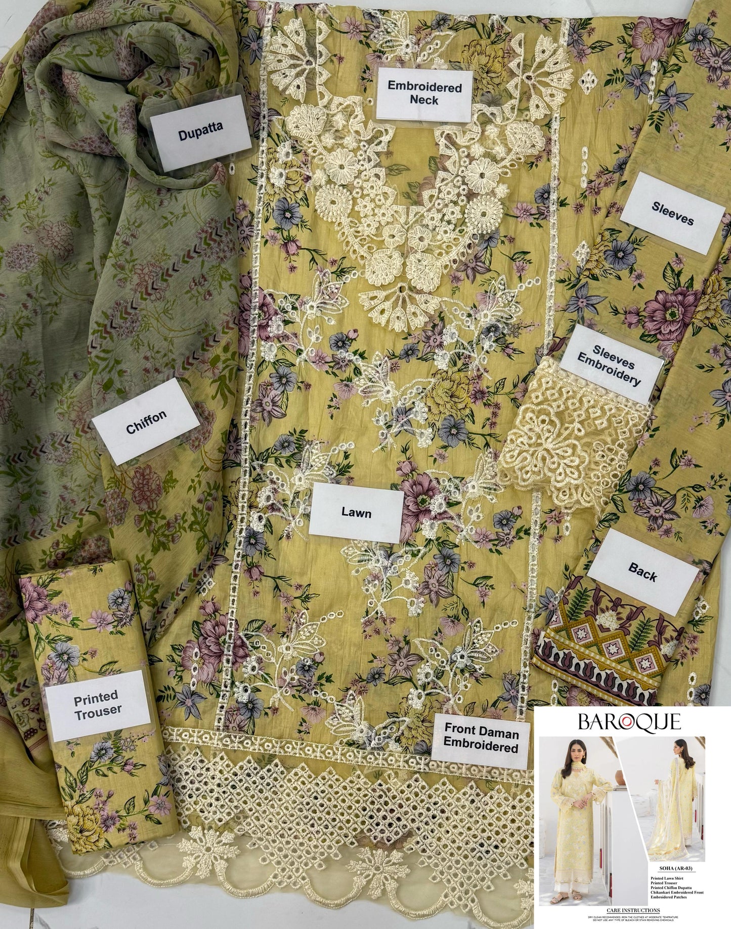 Baroque. Lawn collection