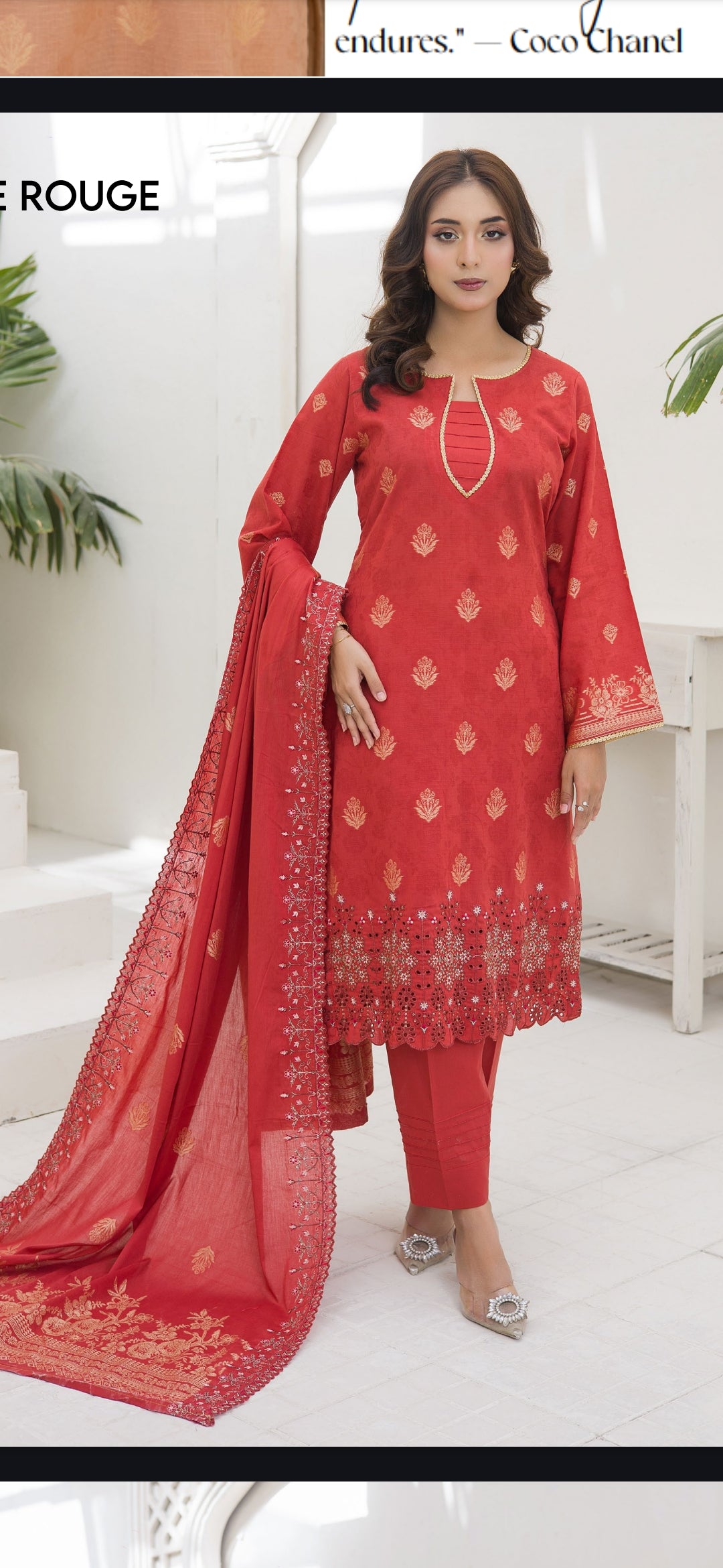 Bonanza jacquard Embroidered