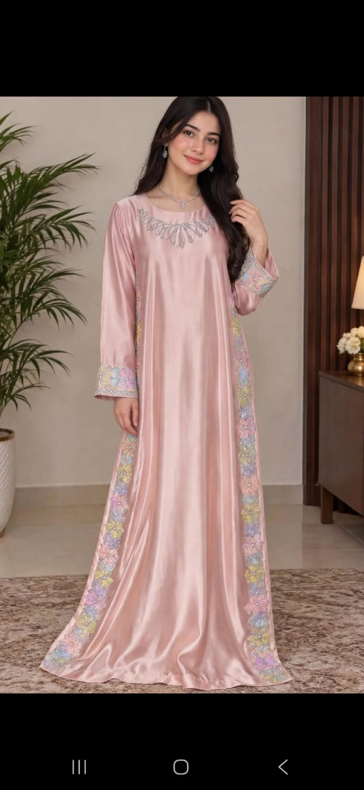 Silk embroidery 2pc