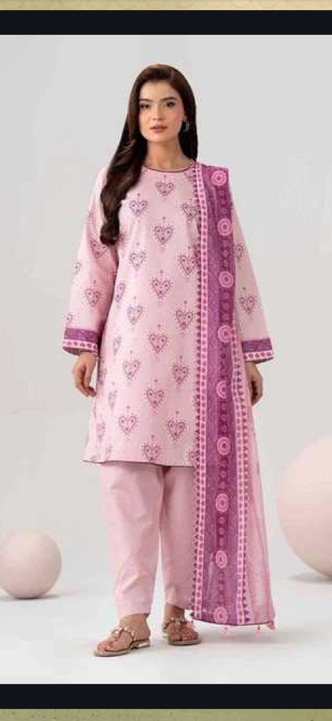 Lawn 2pc Shirt Dupata