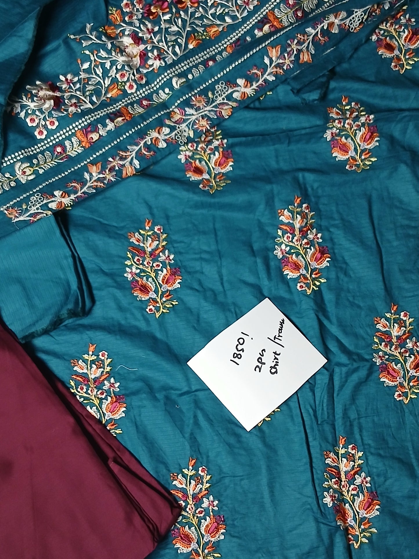 Saya embroidery 2pc