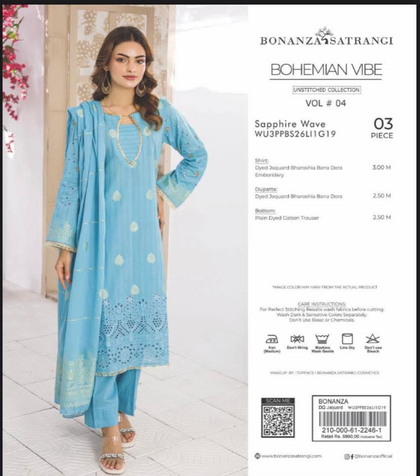Bonanza Chikankari