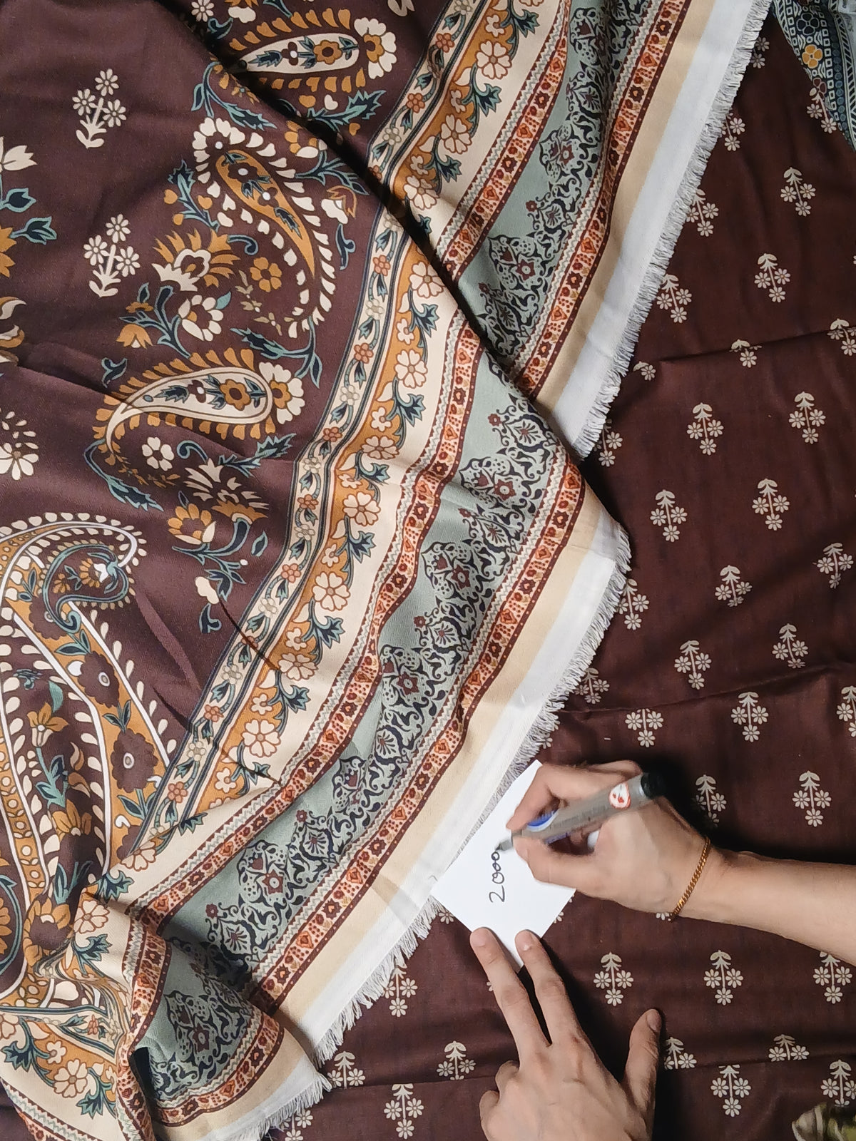 Khaddar printed
