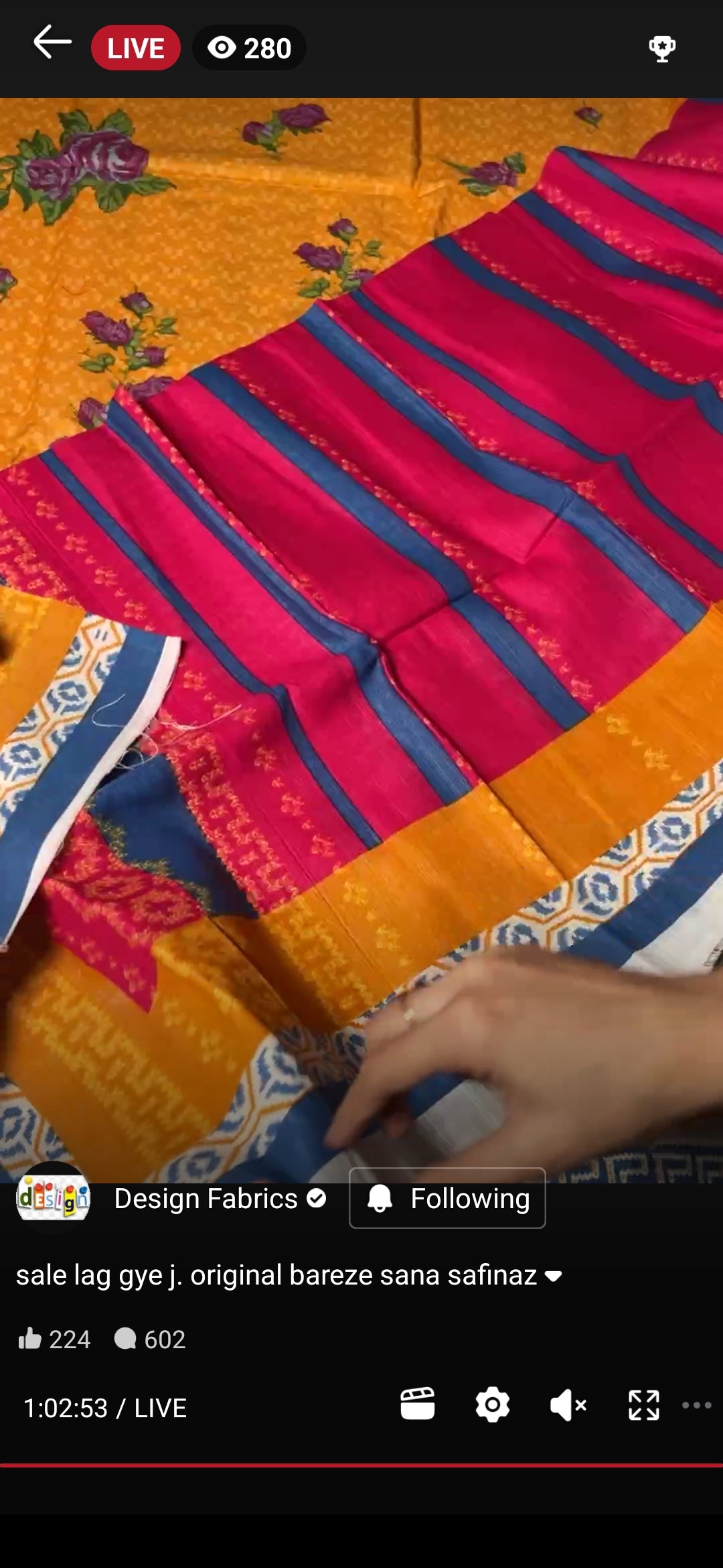 Khaddar printed