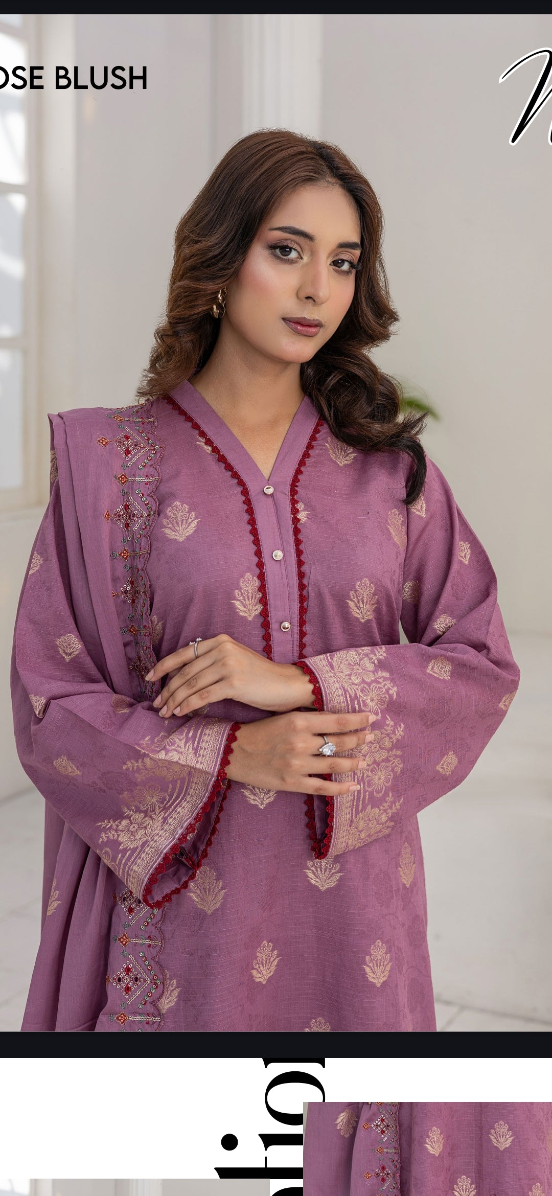 Bonanza jacquard Embroidered