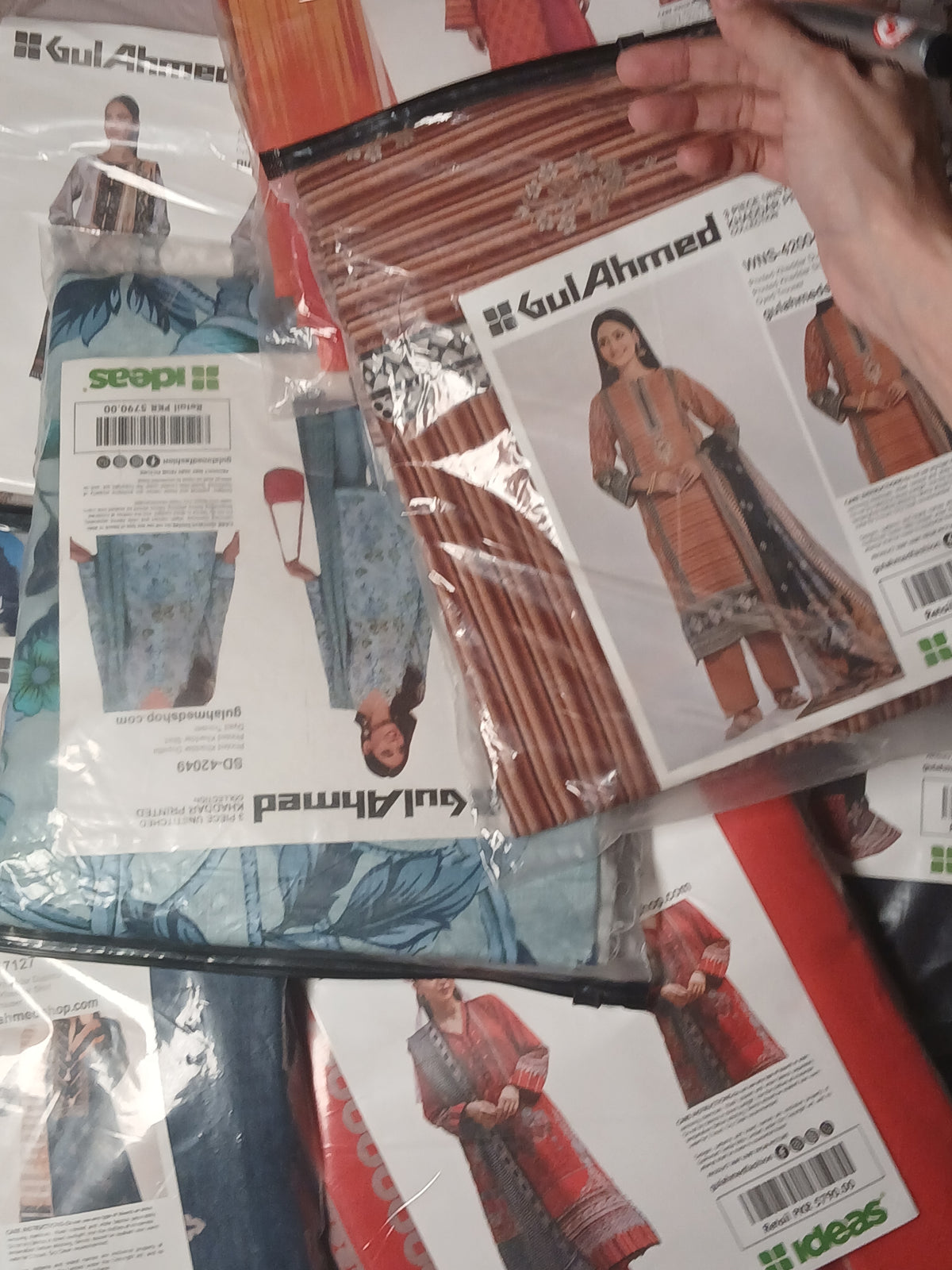 (PACK OF 10) Gulahmed Khaddar