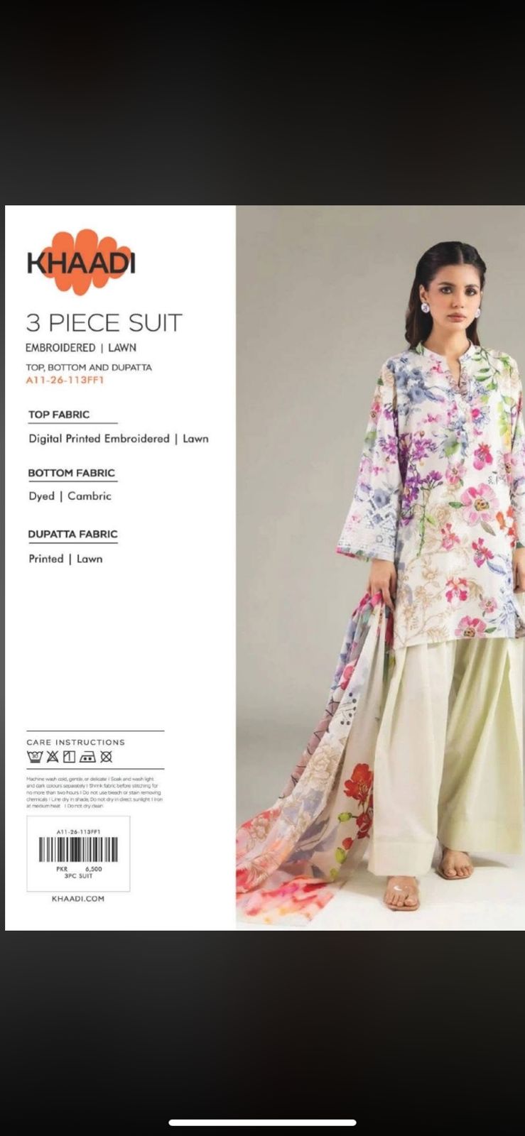 Khadi 3pc