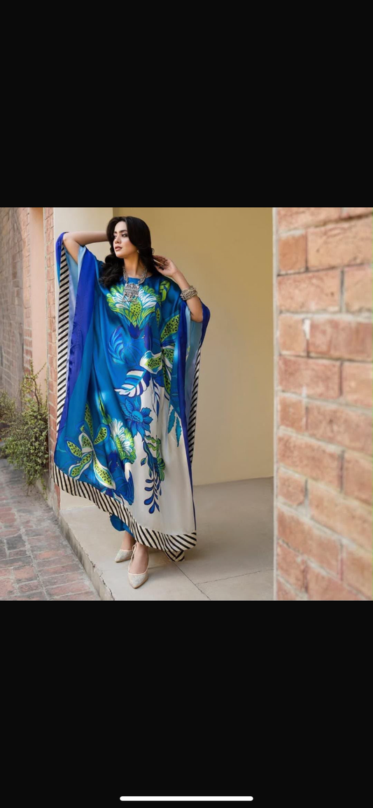 Maria b silk printed 3 pcs