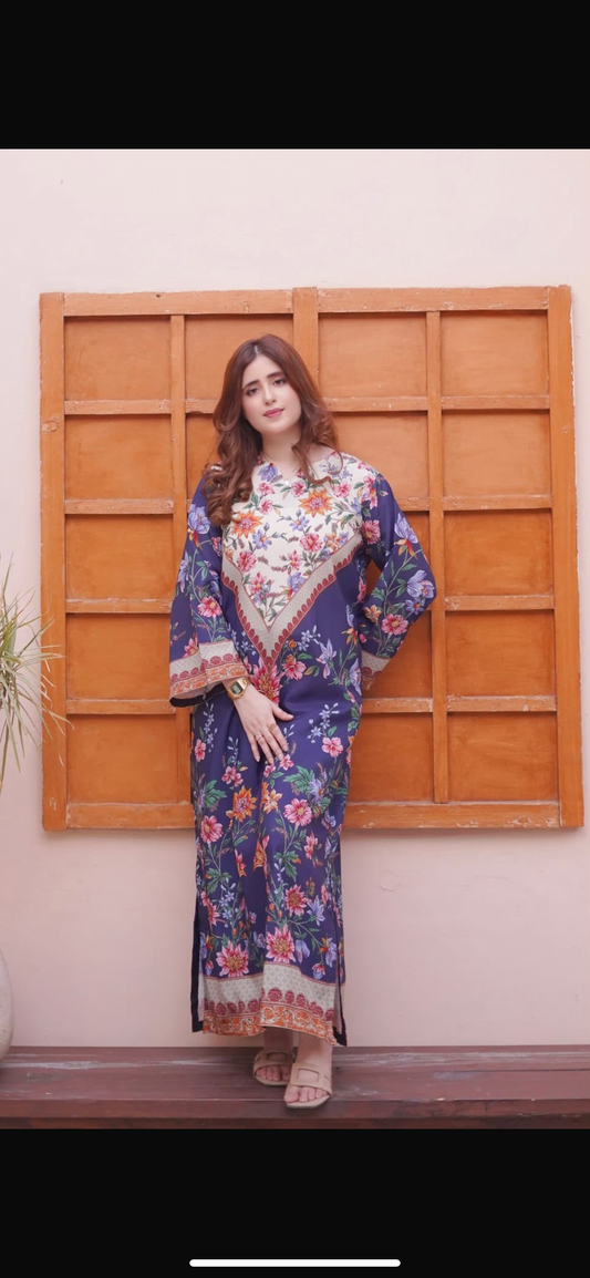Maria b silk printed 3 pcs