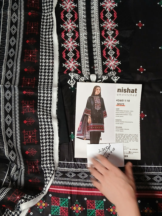 Nishat lawn dupatta