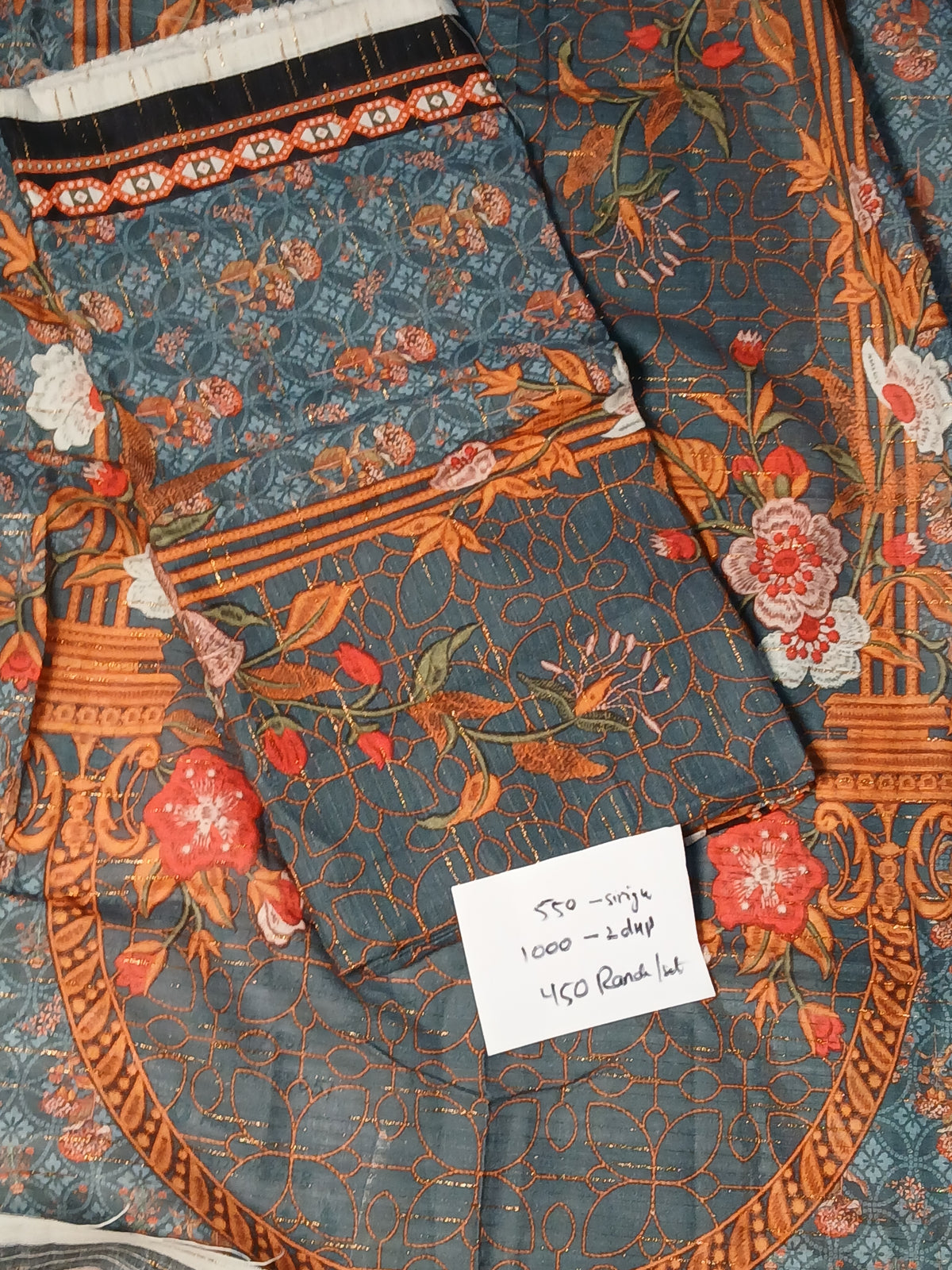 Single Khaddar dupatta