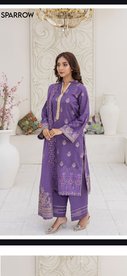 Bonanza jacquard Embroidered