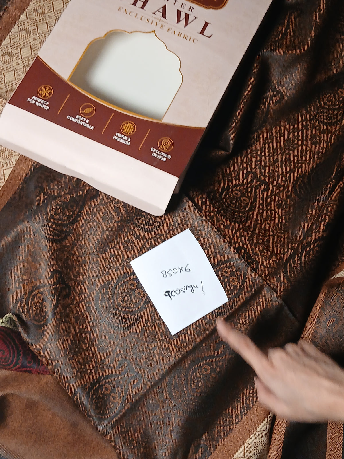 (PACK OF 6) Almira Shawl
