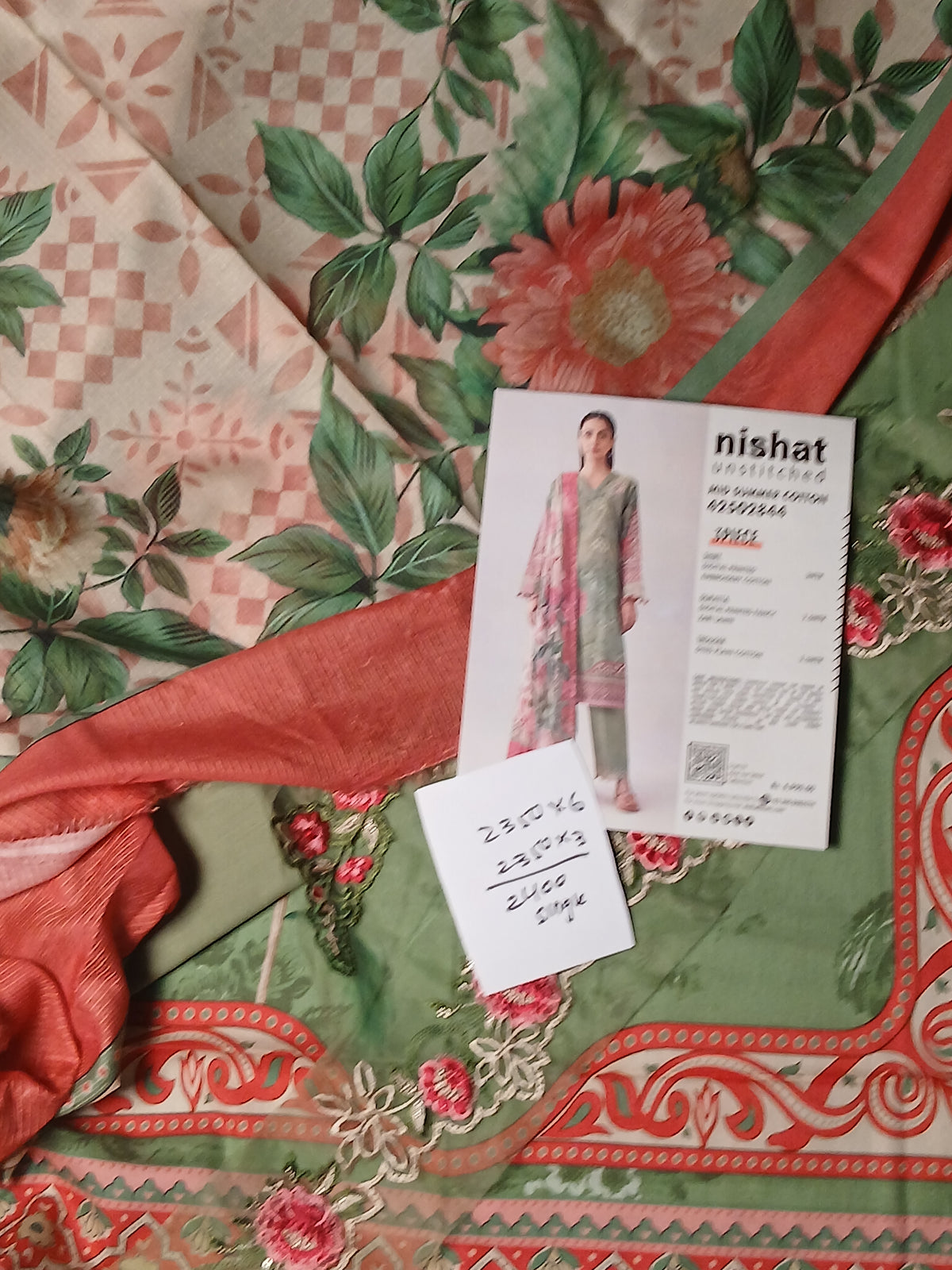 Nishat Embroidered 3pc