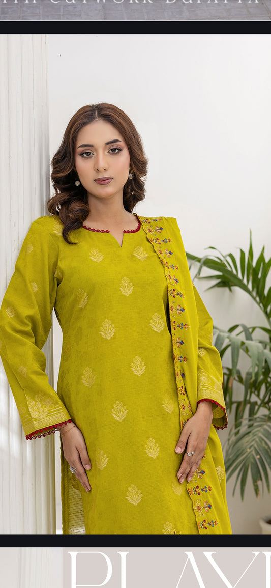 Bonanza jacquard Embroidered