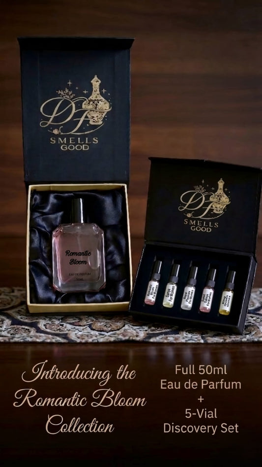 Romantic bloom for ladies with 5 free testers (perfume)