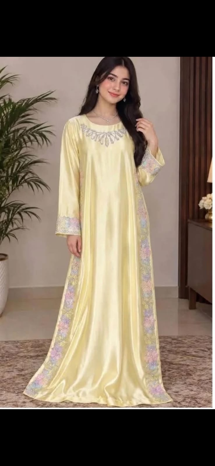 Silk embroidery 2pc