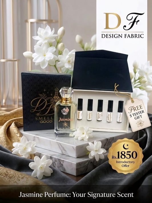 Jasmine with 5 free testers (perfume)