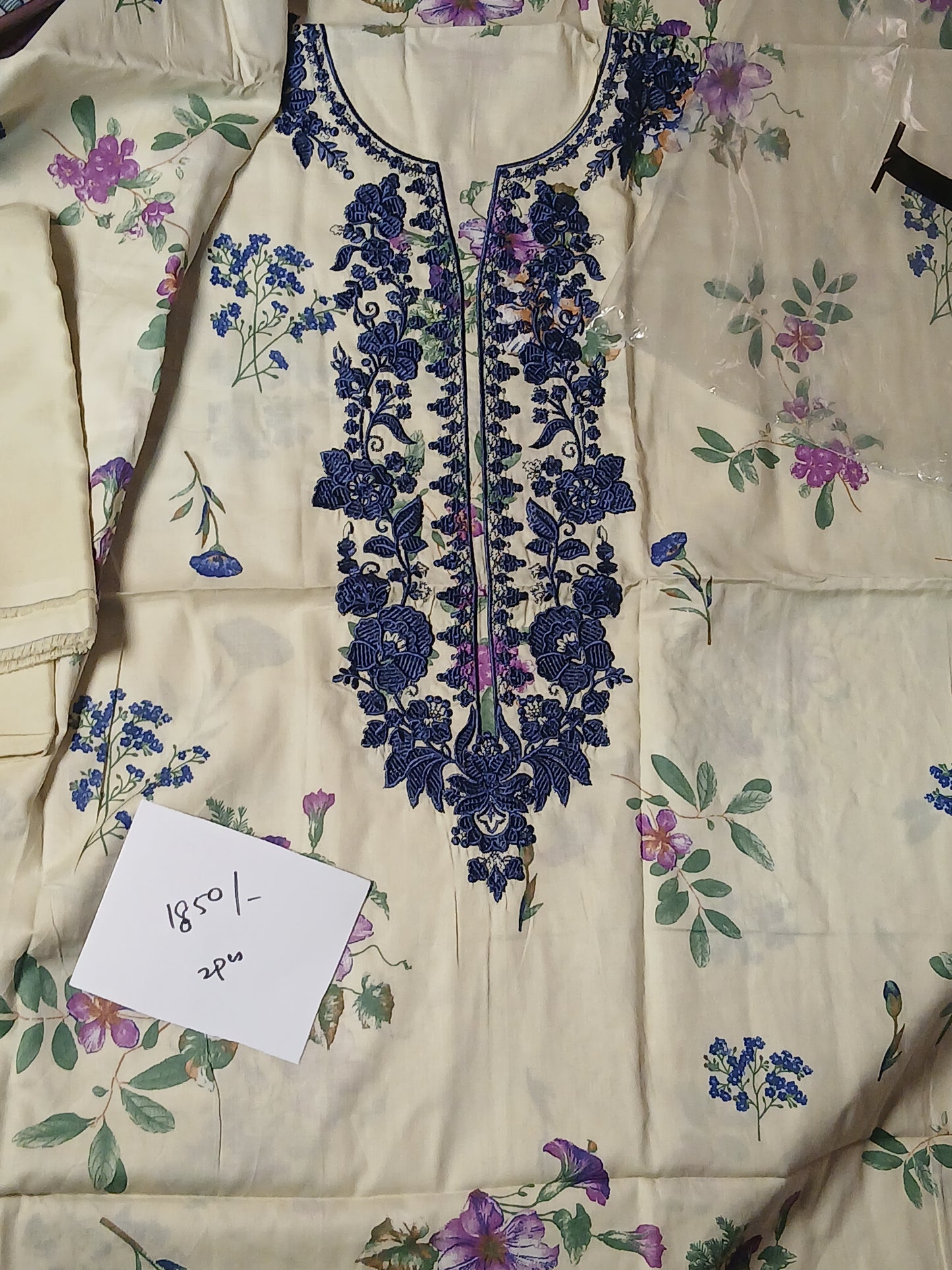 J. 2pc embroidery