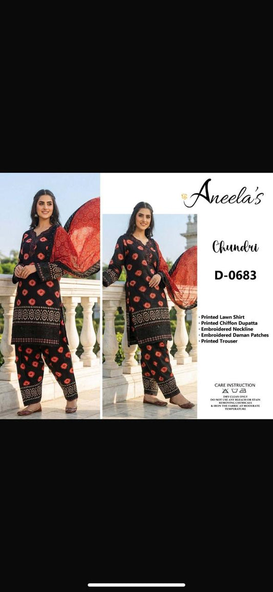 Aneelas Black chundri