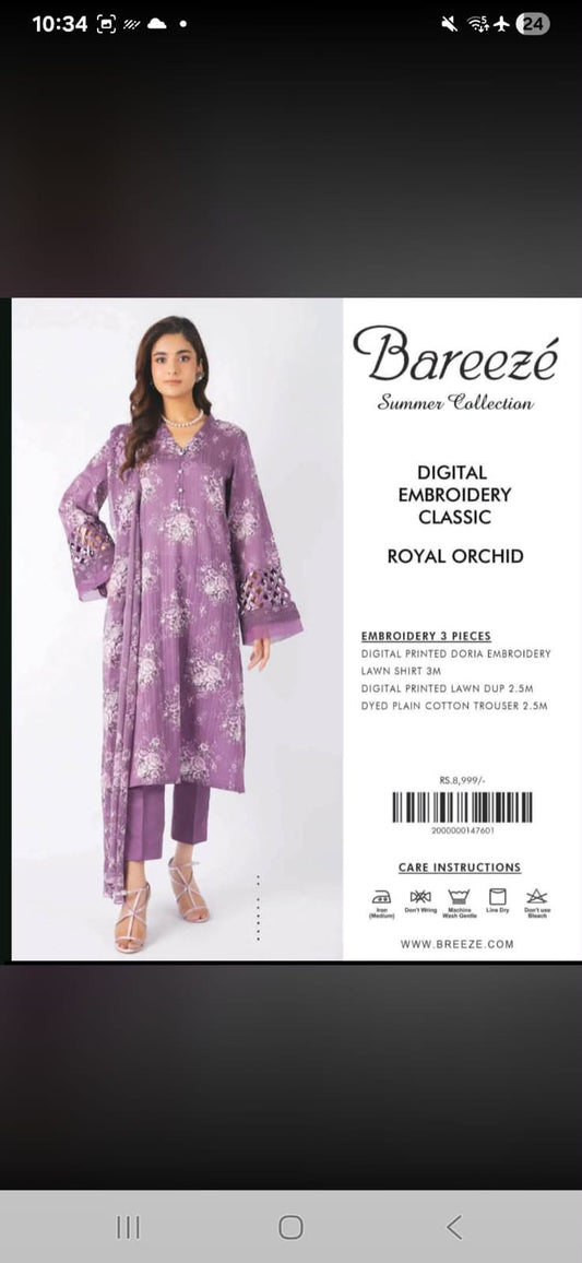 (Pack of 6) Bareeze 3pc
