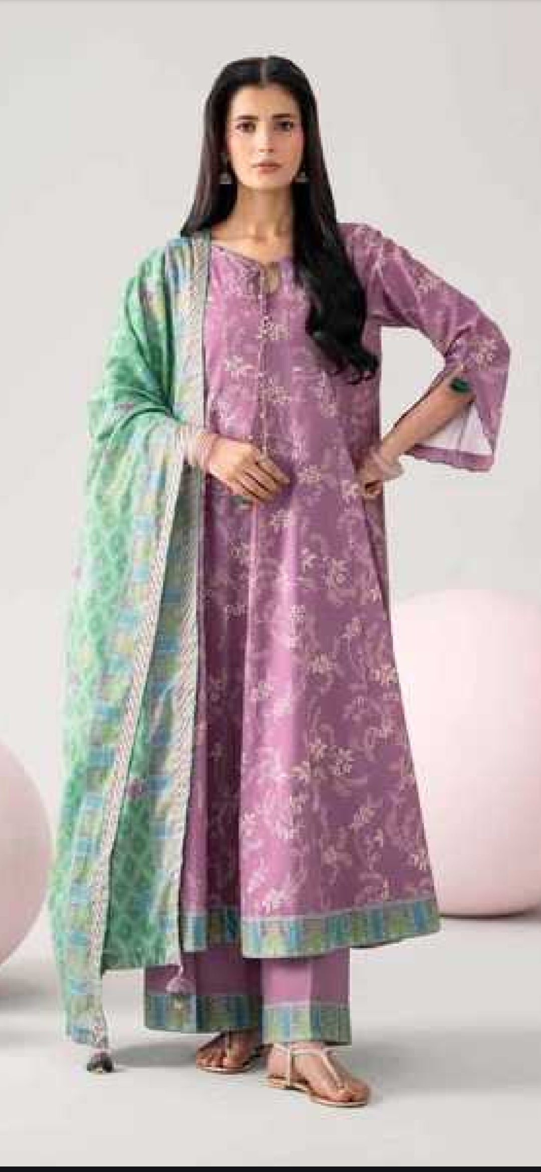 Lawn 2pc  Shirt Dupata