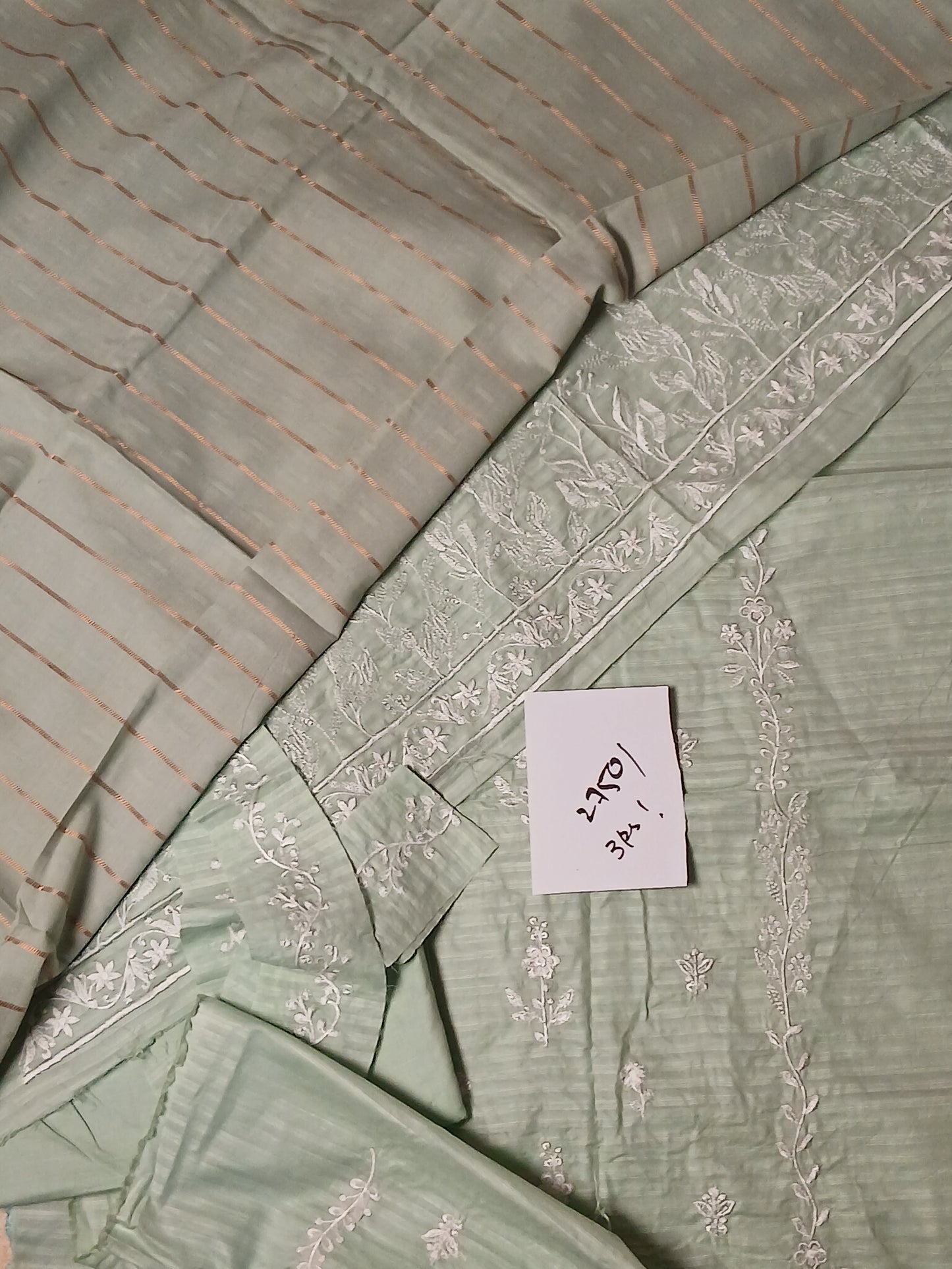 embroidered 3pc