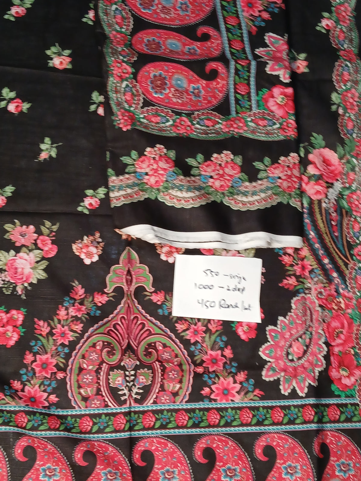 Double Khaddar dupatta