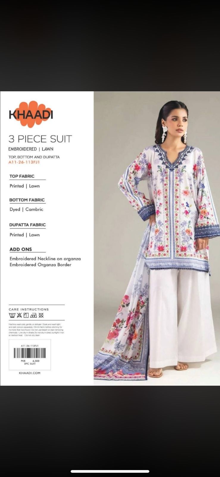Khadi 3pc
