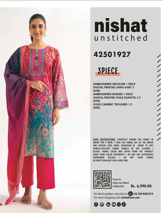 Nishat eid collection