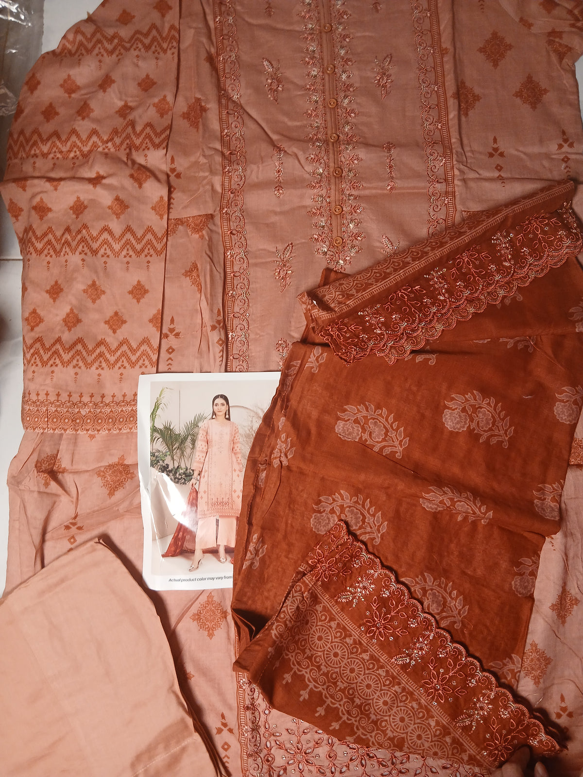 Tawakkal 3pc embroidery luxury