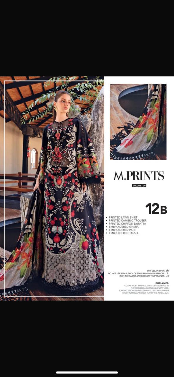 Maria B Mprint Black