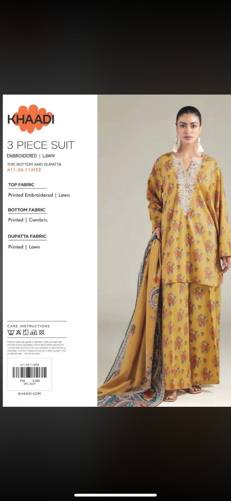 Khadi 3pc