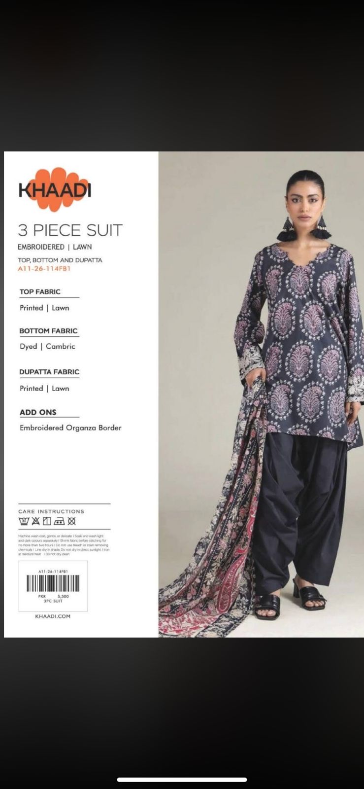Khadi 3pc