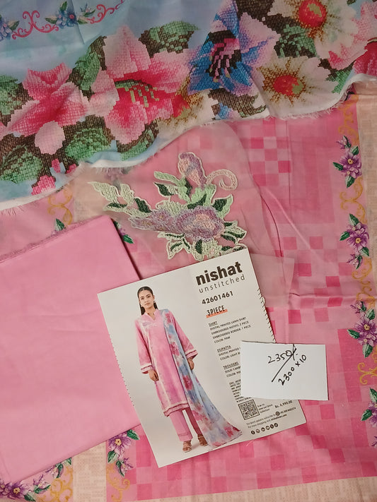 Nishat lawn dupatta