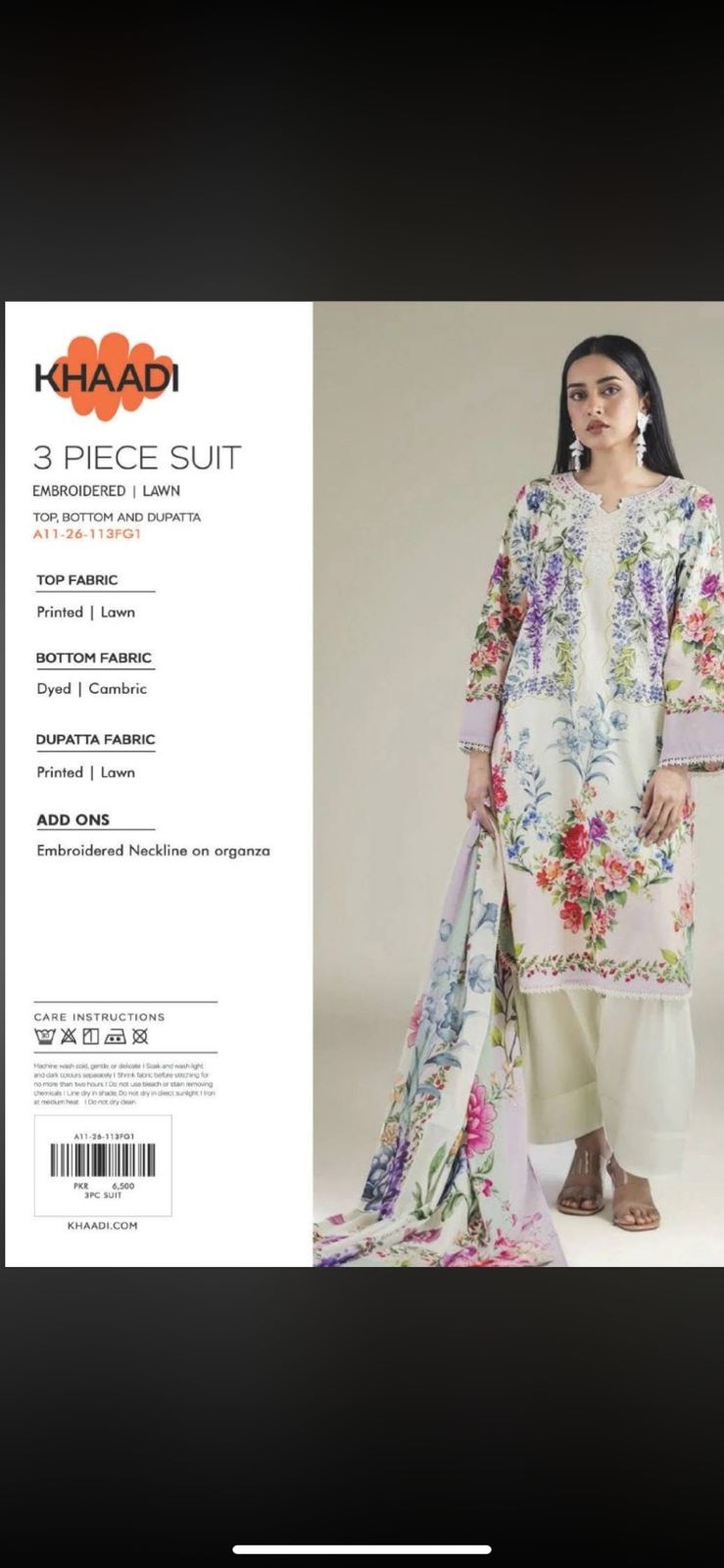 Khadi 3pc