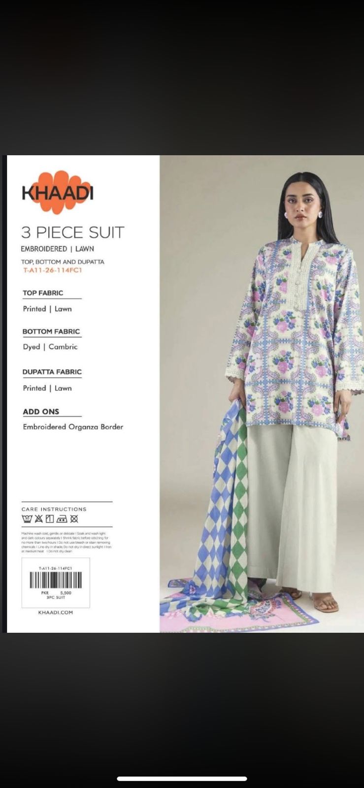 Khadi 3pc